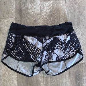 Lululemon Speed Up shorts